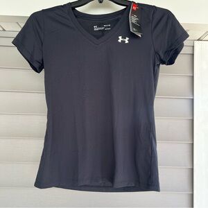 NWT Under Armour Black Short Sleeve Small